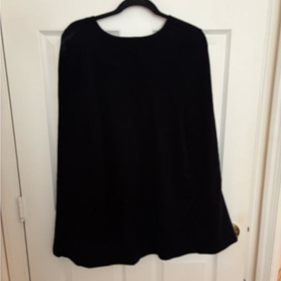 Alfani Petite Black Knit Cape - Picture 3 of 3